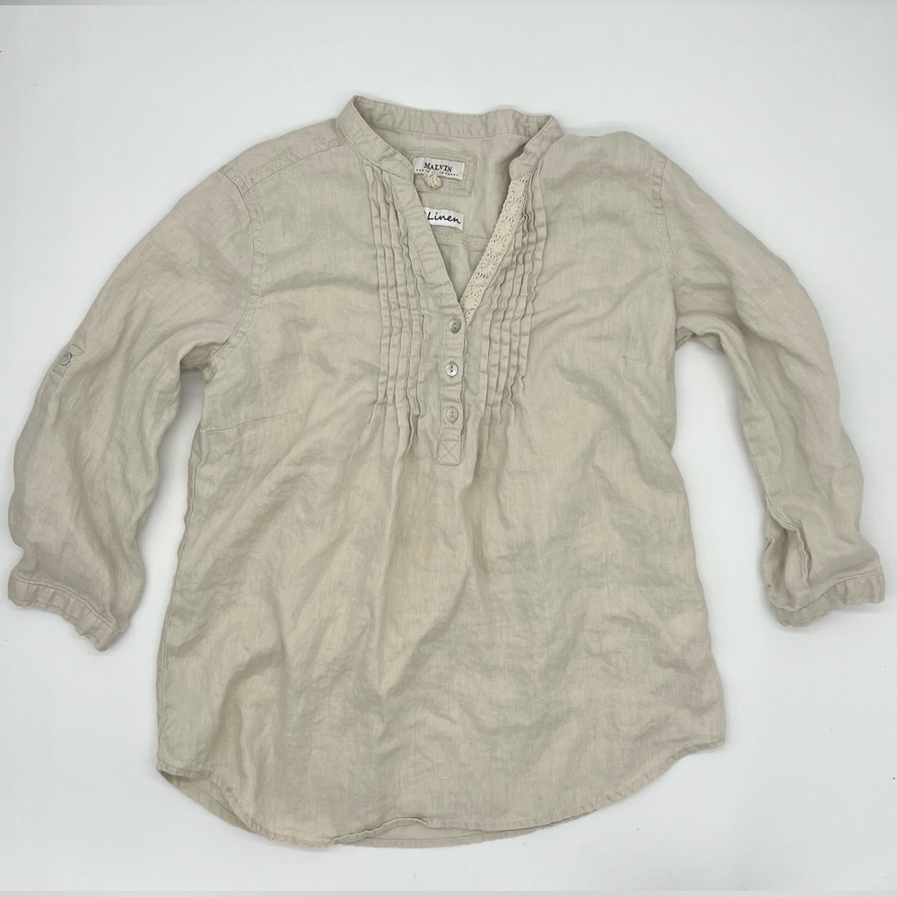 Malvin Hamburg-Germany I love Linen Blouse